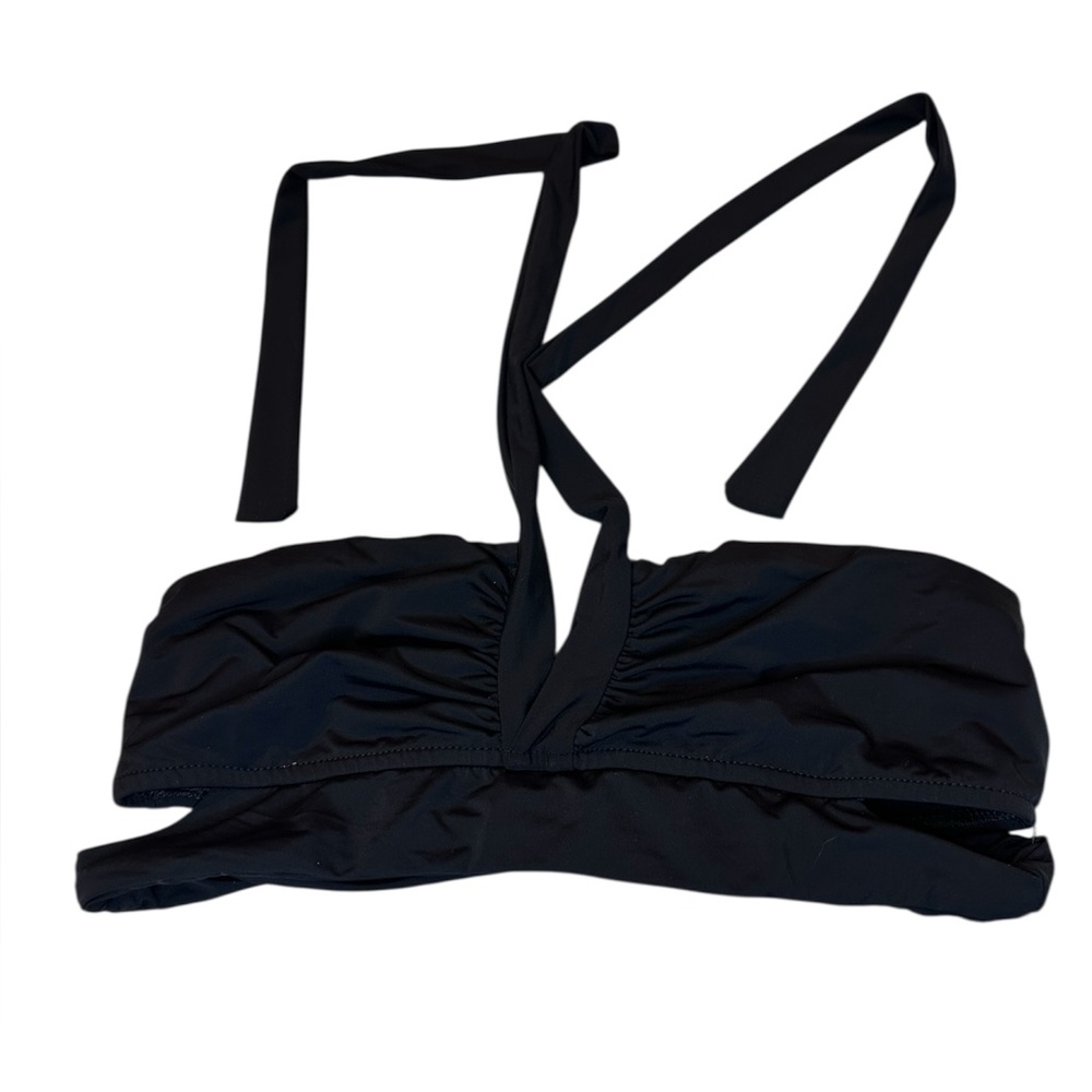 NWT Shakti Black Halter Yoga Sports Bralette Size Small